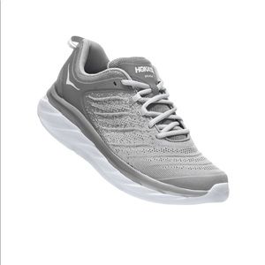 HOKA One One Makasa Akasa Gray Running Shoe 7.5